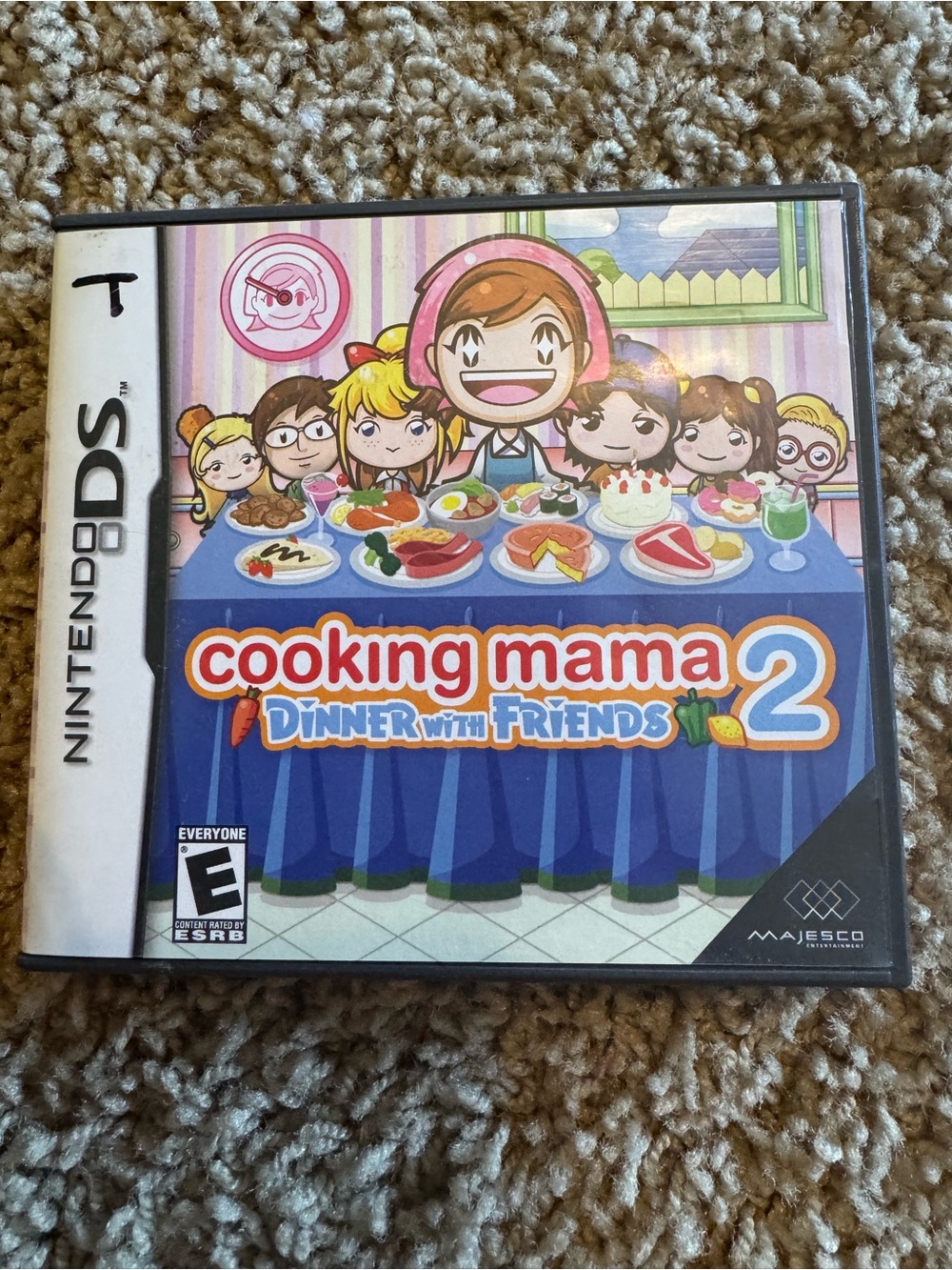 Nintendo Cooking Mama 2 - Blue and Pink Cover Art